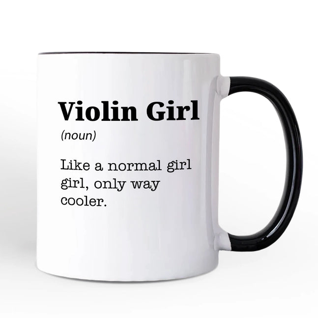 Violin Girl Mug