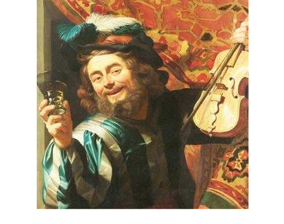 Greeting Card - The Merry Fiddler