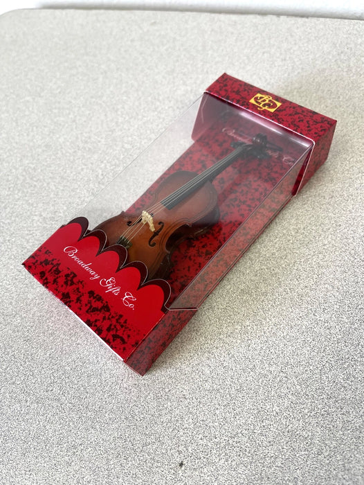 Gold Flute Christmas Decoration