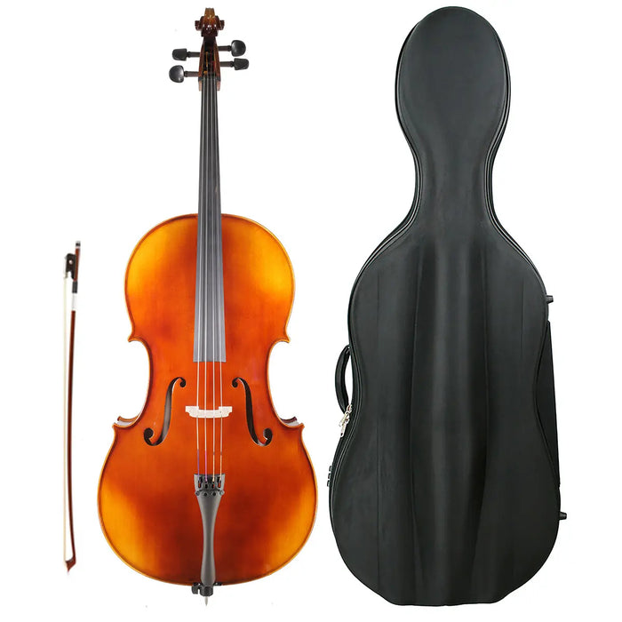 GEWA Student AU1 Beginner Cello Outfit with Pod Case 4/4 Full Size