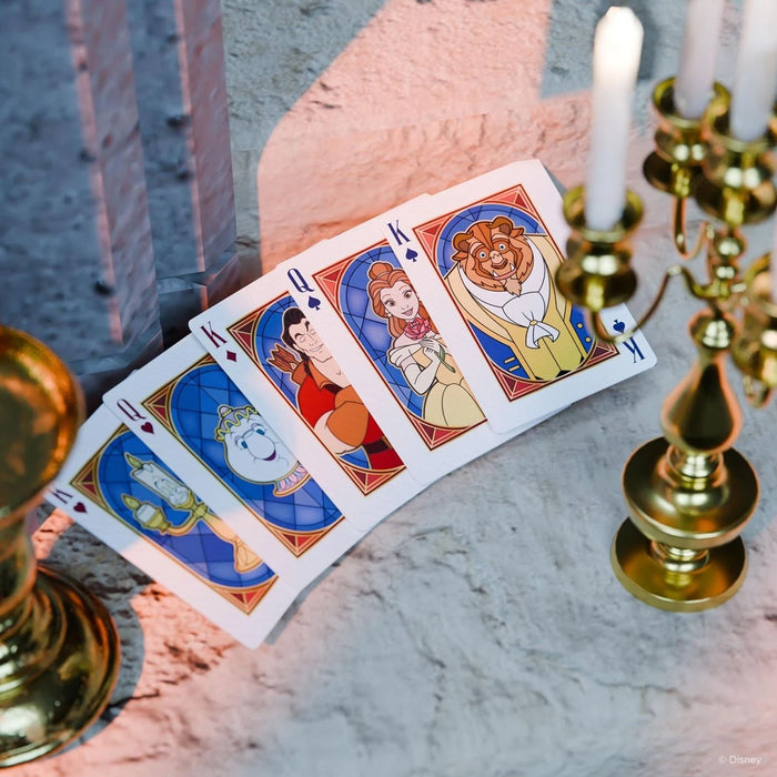 Playing Cards Featuring Characters from Disneys Beauty & the Beast
