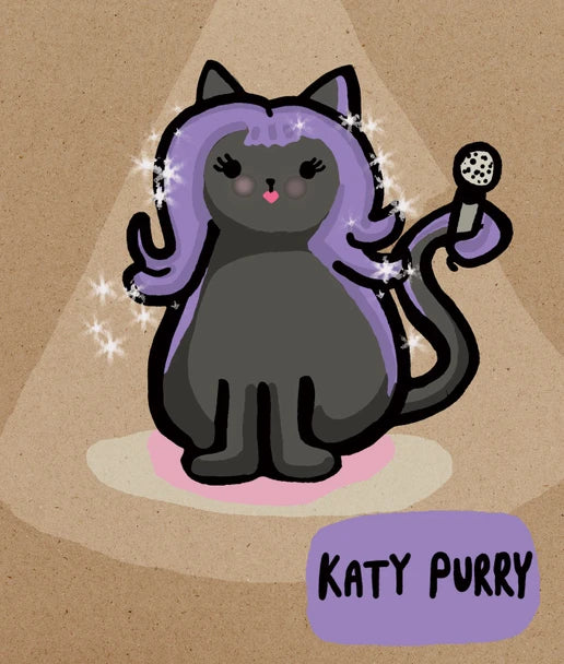 Greeting Card Katy Purry