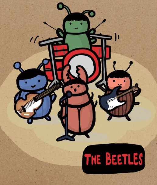Greeting Card The Beetles