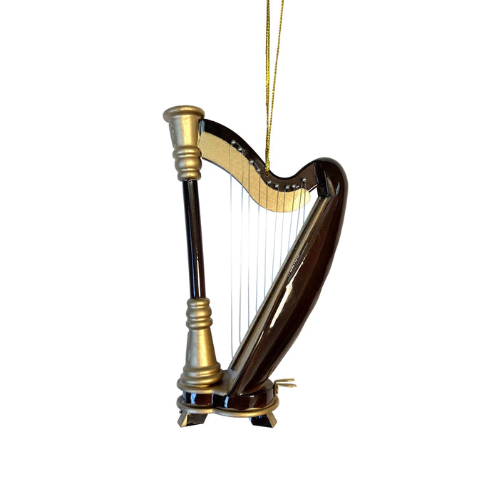 Harp Christmas Decoration