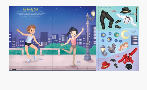 Dancers Sticker Doll Dress-Up Book