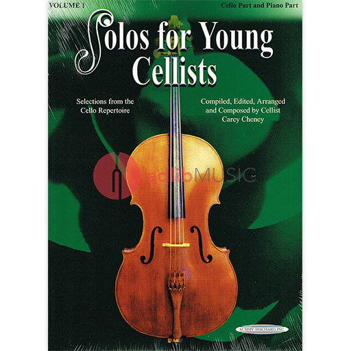 Solos for Young Cellists Volume 1 - Cello/Piano Accompaniment by Cheney Summy Birchard 20810X
