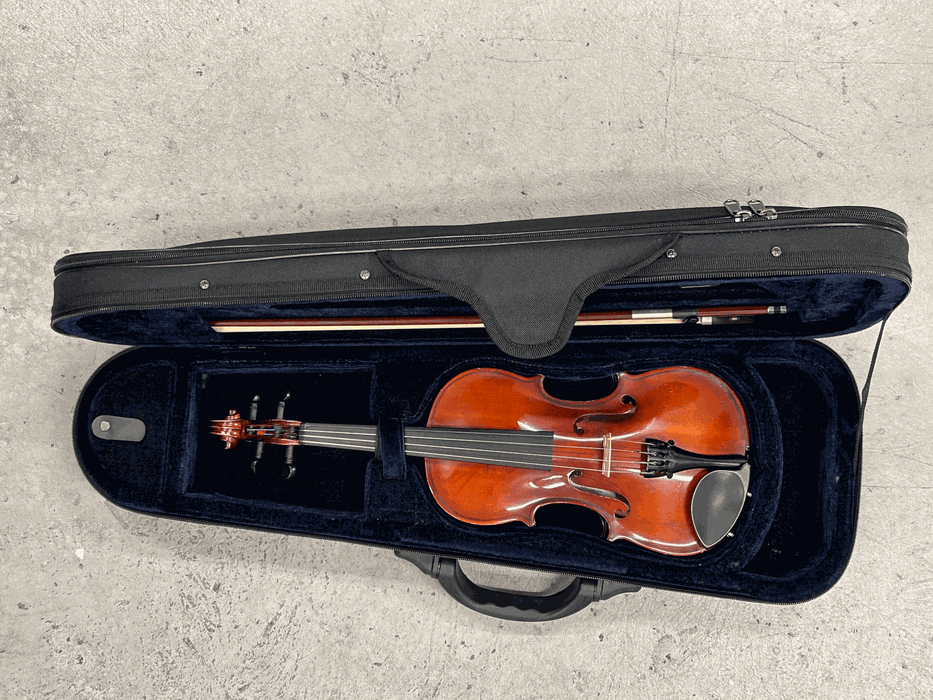 Ex-Rental Violin 1/4 - San Antonia in Black Case w Kreisler Student Bow SN: 05188 {NOT ELIGIBLE FOR TRADE-IN}