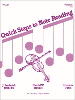 Quick Steps to Note Reading Volume 1 - Violin 69VN