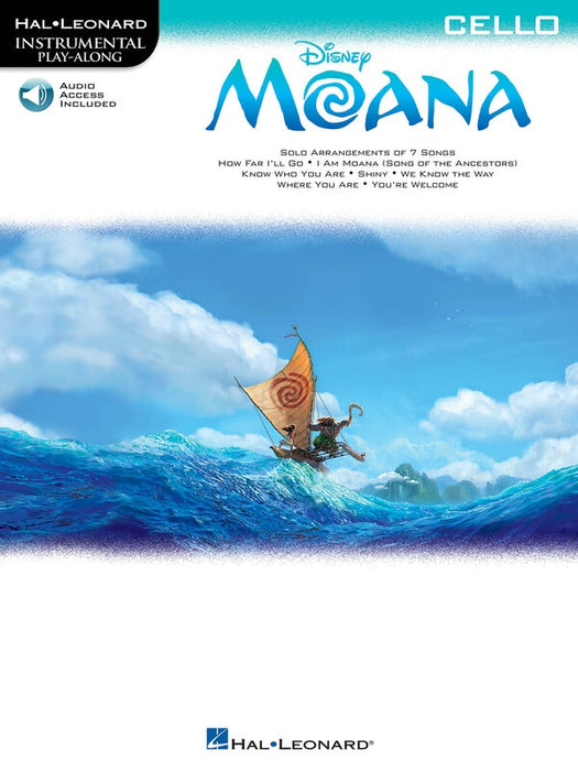 Moana for Cello/OLA -  Hal Leonard 224804