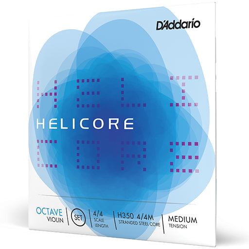 D’Addario Helicore Octave Violin, Set (Med), 4/4