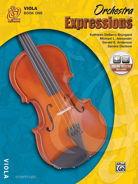 Orchestra Expressions Book 1 - Viola/Audio Access Online Belwin EMCO1003CD