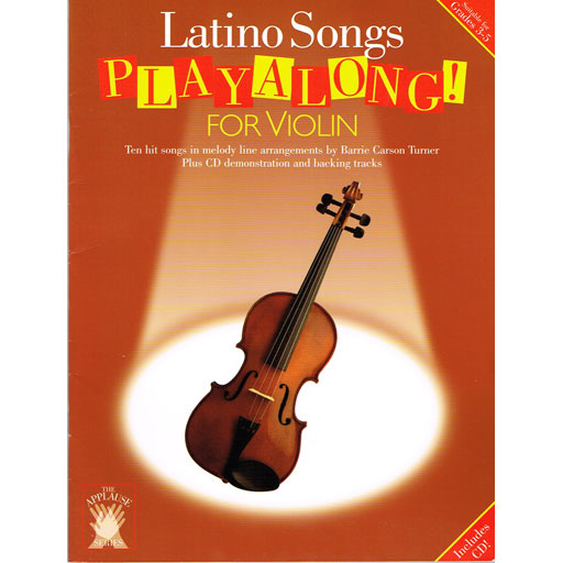 Playalong Latino Songs Violin/CD Chester CH61830 — The Sydney String