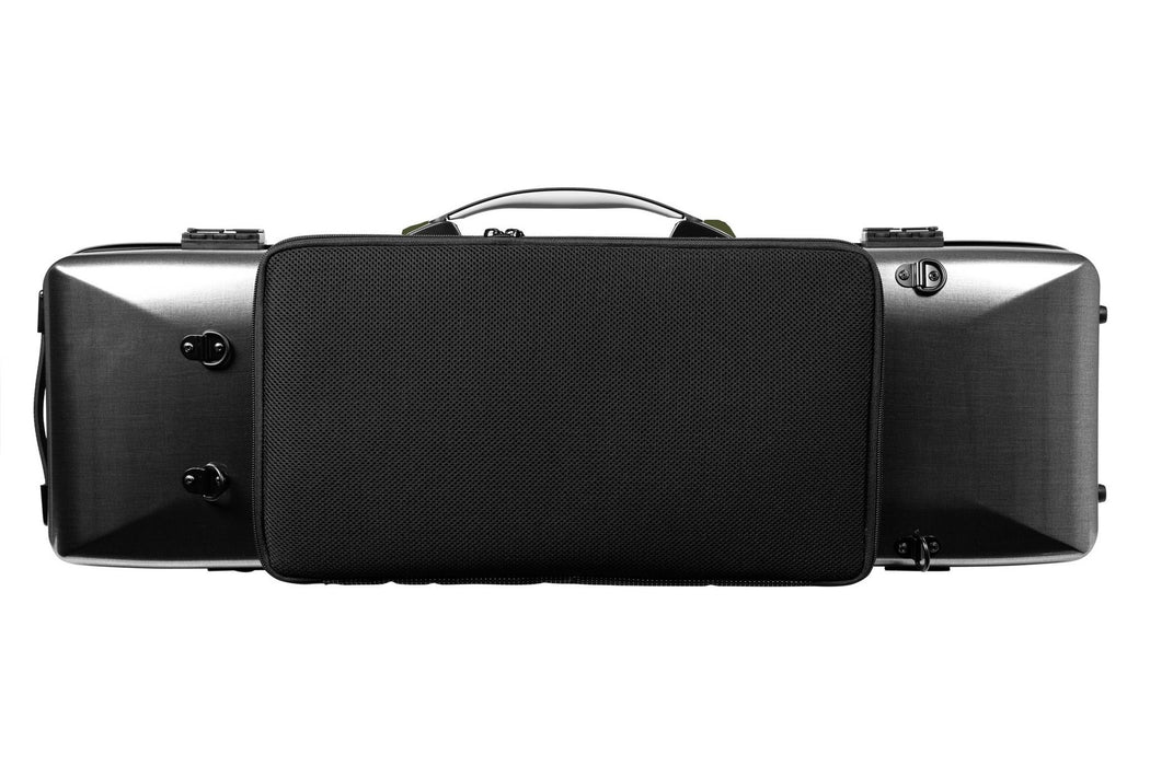 Violin Case - Bam Hightech Oblong with Back Pocket  - Tweed