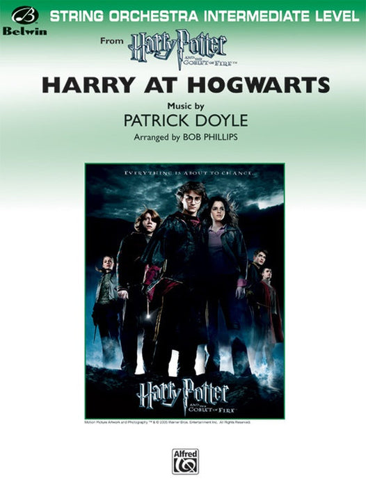 Doyle Harry at Hogwarts: Themes from Harry Potter and the Goblet of Fire String Orchestra Grade 3 Score/Parts arranged by Phillips