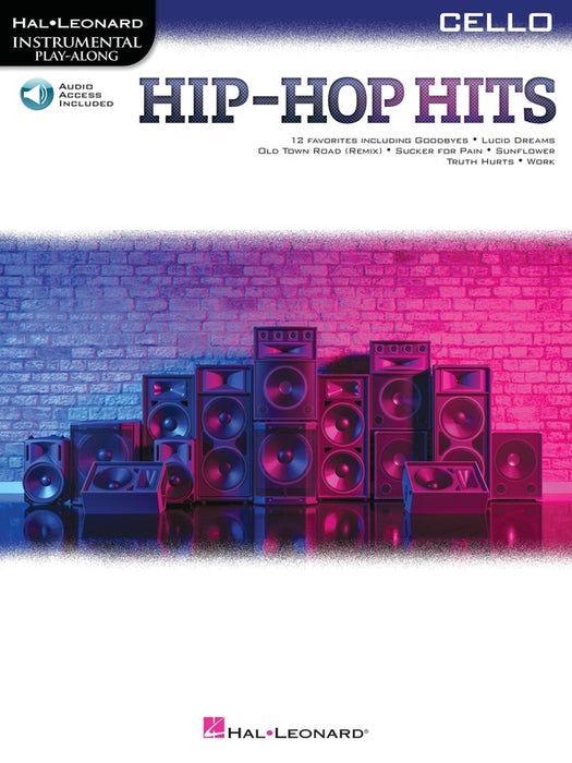 Hip-Hop Hits - Cello/Audio Access Online Hal Leonard 328218