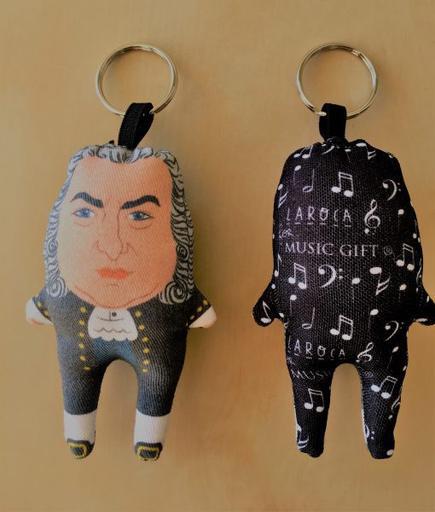 Bach keyring.