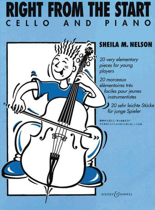 Right from the Start - Cello/Piano Accompaniment by Nelson M060065743