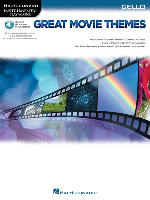 Great Movie Themes - Cello/Play-Along Hal Leonard 139152