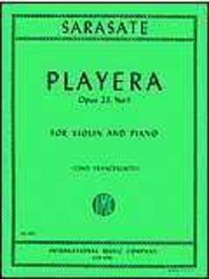 Playera Op. 23 No. 1 - for Violin and Piano - Pablo de Sarasate - Violin IMC