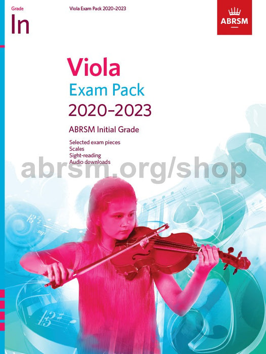 ABRSM Viola Exam Pieces (2020-2023) Initial Grade - Viola Exam Pack ABRSM 9781786012807