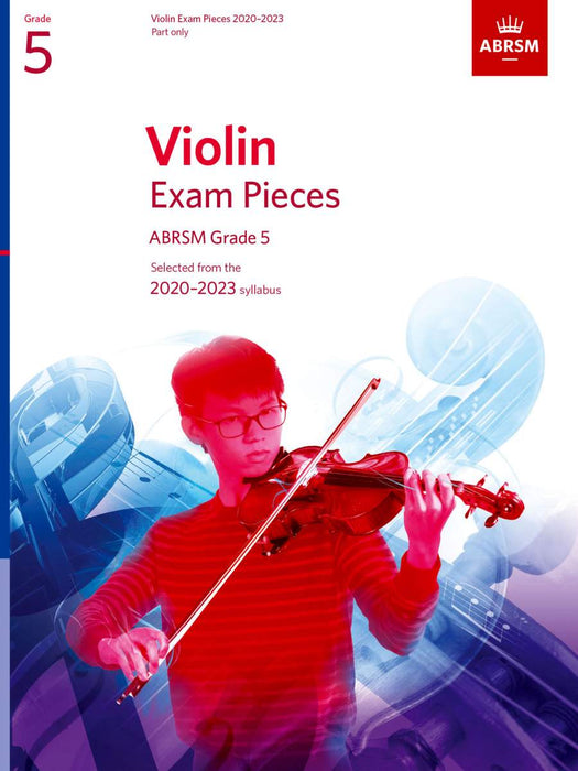 ABRSM Violin Exam Pieces (2020-2023) Grade 5 - Violin Part Only ABRSM 9781786012432
