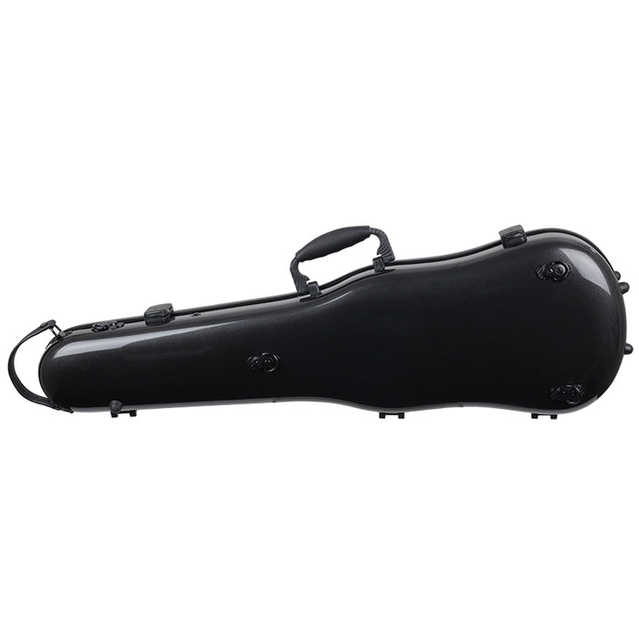 JML Carbon Fibre 1.5 Shaped Violin Case Black 4/4