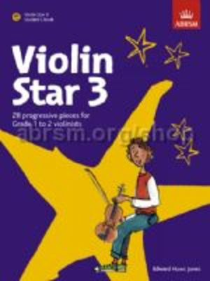 Violin Star 3, Student's book, with CD - Edward Huws Jones - Violin ABRSM Violin Solo /CD