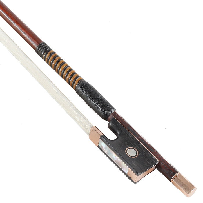 Stamped Ma Rong Di Gold Mounted Violin Bow