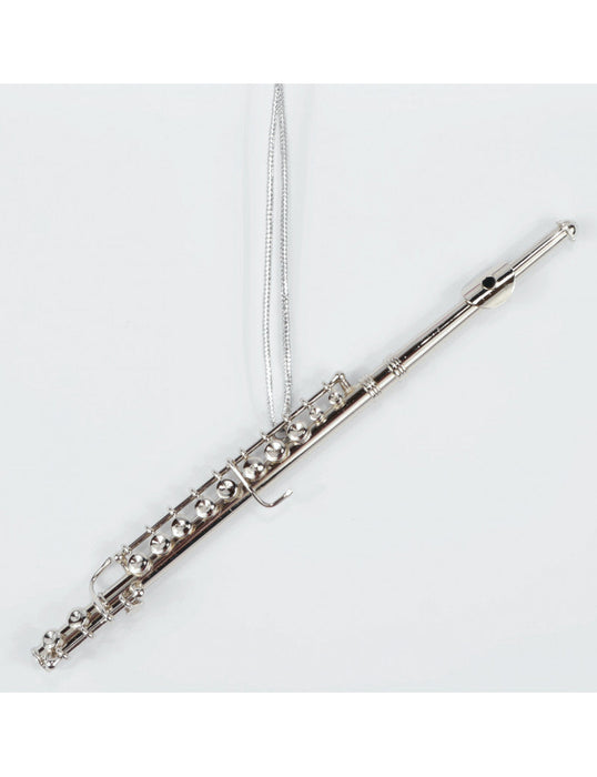 Christmas Decoration Silver Flute Ornament