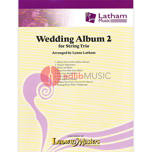 Wedding Album Book 2 - String Trio arranged by Latham 702158