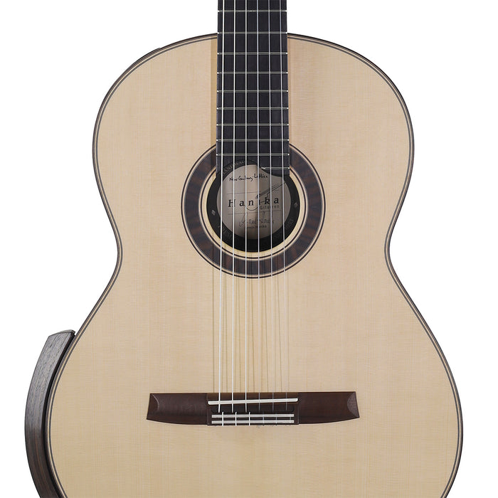 Hanika New Century Lattice Concert Line Classical Guitar with Hiscox Case