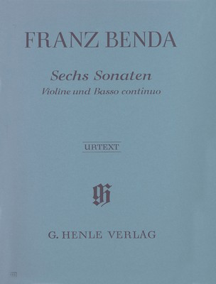6 Sonatas for Violin and Basso Continuo - Franz Benda - Violin G. Henle Verlag