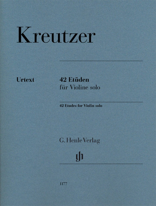 Kreutzer - 42 Studies - Violin Solo Henle HN1177