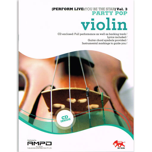 Perform Live Volume 3 Party Pop - Violin/CD Sasha 301148440