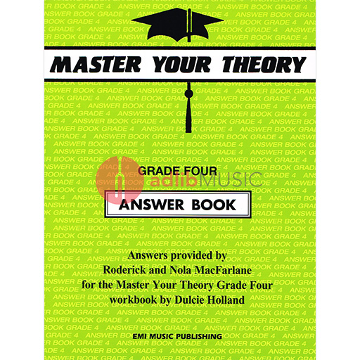 Master Your Theory Grade 4 - Answer Book Holland E70680
