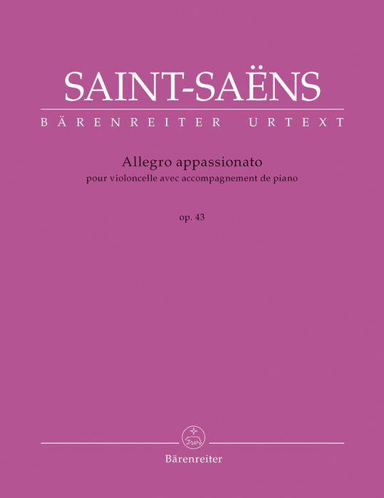 Allegro Appassionato op 43 for Cello and Piano