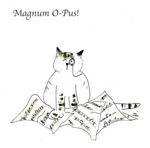 Greeting Card - Magnum O-Pus