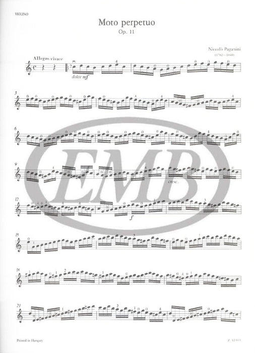 Romantic Violin Virtuosos - Violin/Piano Accompaniment EMB Z12663