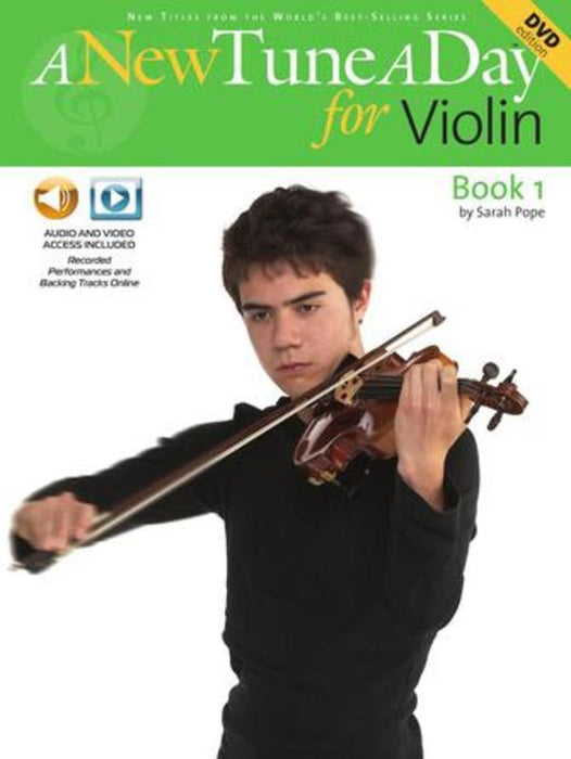A New Tune a Day Book 1 - Violin/Audio Access Online/DVD Boston Music 14022770