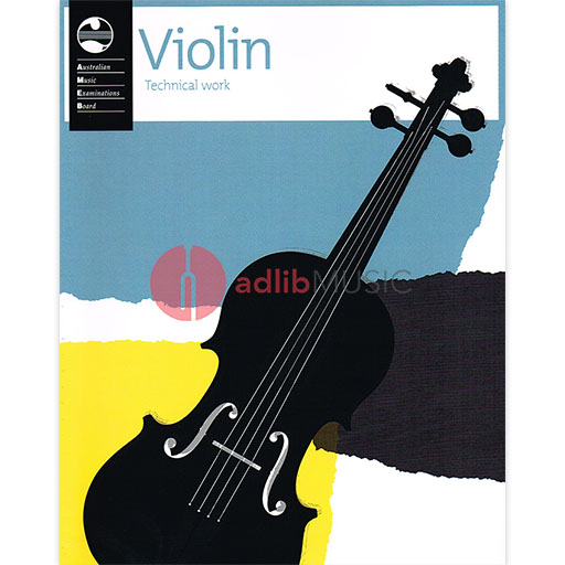 AMEB Technical Workbook - Violin - Preliminary to Grade 8 (2011) AMEB 1202057839