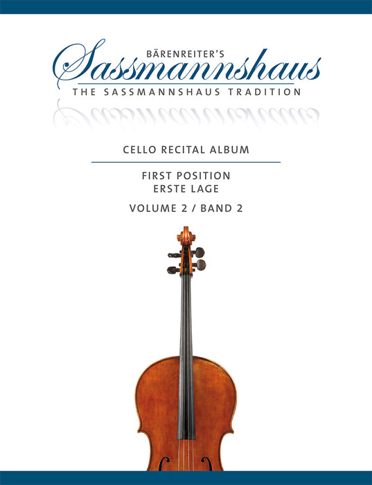 Cello Recital Album Volume 2 - Cello/Piano Accompaniment edited by Sassmannshaus/Lusk Barenreiter BA8995