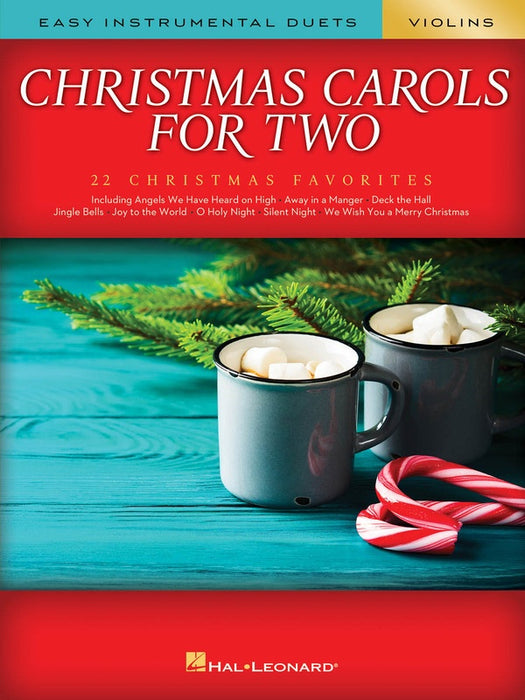 Christmas Carols for 2 Violins - Violin Duet arranged by Phillips Hal Leonard 277969