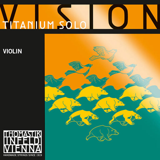 Thomastik Vision Titanium Solo Violin E String Medium Ball End 4/4