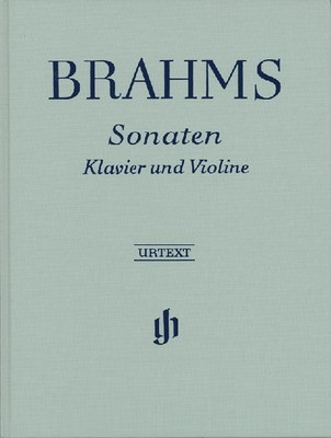 Sonatas Incl Sonatensatz - for Violin and Piano - Johannes Brahms - Violin G. Henle Verlag Hardcover