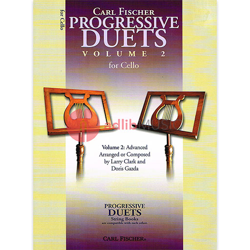 Progressive Duets Volume 2 - Cello Duet by Gazda/Clarke Fischer BF42