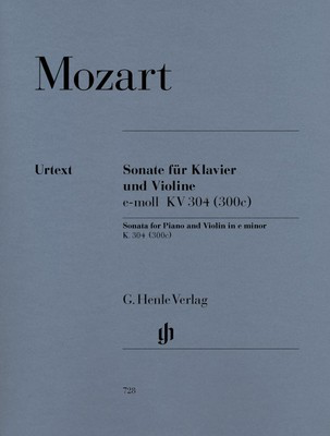 Mozart - Sonata in Emin K304 - Violin/Piano Accompaniment Henle HN728