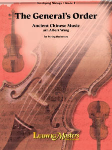The General's Order - String Orchestra Score/Parts arranged by Wang Ludwig Masters 50250035