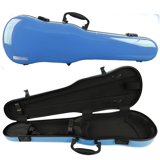 GEWA Air 1.7 Shaped Violin Case Blue Gloss 4/4