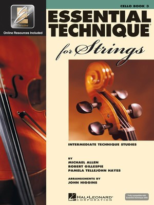 Essential Technique (Essential Elements Series) Book 3 - Cello/Audio Access Online 868076