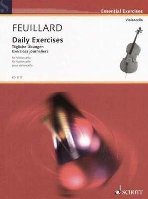 Feuillard - Daily Exercises  - Cello Solo Schott ED1117